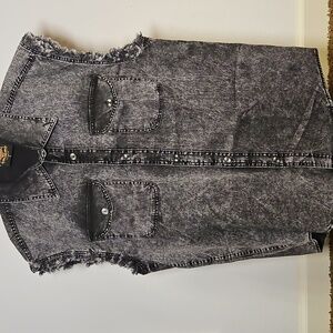 Milwuakee Leather | Men's Sleeveless Button-Down | L